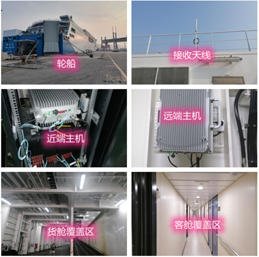  南岔海上游轮轮船渔船覆盖案例